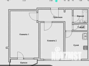 Дом 90м², 2-этажный, на длительный срок,