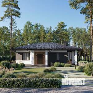 Дом 110м², 1-этажный, участок 10 сот.