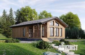 Дом 61м², 1-этажный, участок 10 сот.