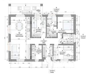 Дом 77м², 1-этажный, участок 100 сот.