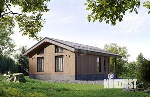 Дом 61м², 1-этажный, участок 10 сот.