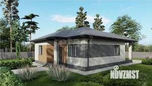 Дом 69м&sup2;, 1-этажный, участок 10 сот.  