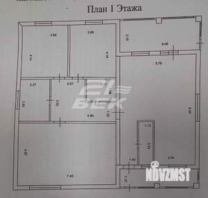 Дом 160м&sup2;, 1-этажный, участок 9 сот.  