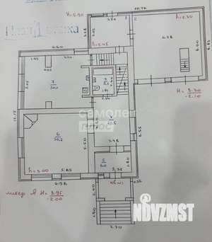 Коттедж 273м&sup2;, 3-этажный, участок 12 сот.  