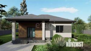 Дом 69м&sup2;, 1-этажный, участок 10 сот.  