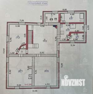 Дом 279м², 2-этажный, участок 17 сот.  
