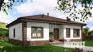 Дом 111м&sup2;, 1-этажный, участок 8 сот.  