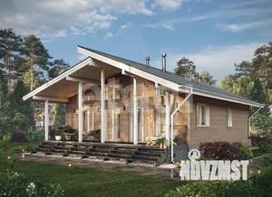 Дом 70м&sup2;, 1-этажный, участок 13 сот.  