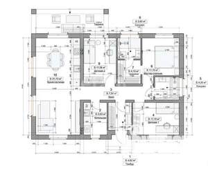 Дом 77м&sup2;, 1-этажный, участок 10 сот.  