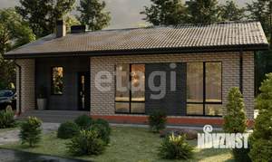 Дом 90м&sup2;, 1-этажный, участок 10 сот.  