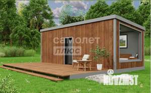 Дом 55м&sup2;, 1-этажный, участок 10 сот.  