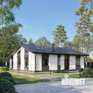 Дом 95м&sup2;, 1-этажный, участок 10 сот.  