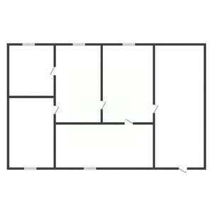 Дом 85м&sup2;, 1-этажный, участок 6 сот.  