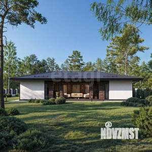 Дом 95м&sup2;, 1-этажный, участок 10 сот.  