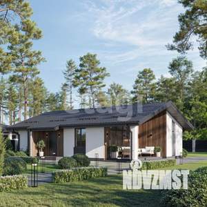 Дом 77м&sup2;, 1-этажный, участок 10 сот.  