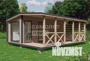 Дом 55м&sup2;, 1-этажный, участок 10 сот.  