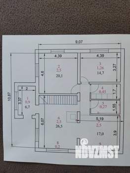 Дом 125м², 2-этажный, участок 10 сот.  