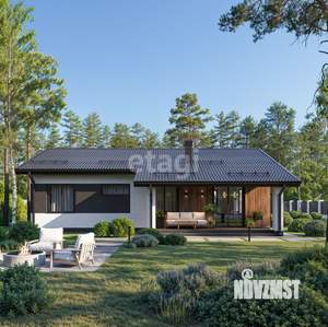 Дом 95м², 1-этажный, участок 10 сот.  