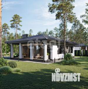 Дом 77м&sup2;, 1-этажный, участок 10 сот.  