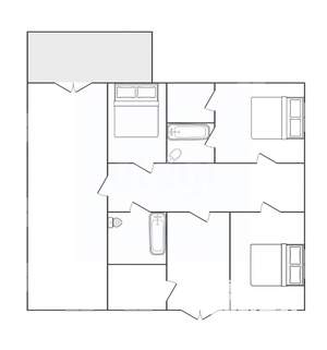 Дом 125м&sup2;, 1-этажный, участок 9 сот.  
