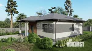 Дом 69м&sup2;, 1-этажный, участок 10 сот.  