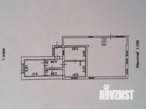 Дом 39м&sup2;, 1-этажный, участок 2 сот.  