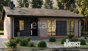 Дом 90м&sup2;, 1-этажный, участок 10 сот.  