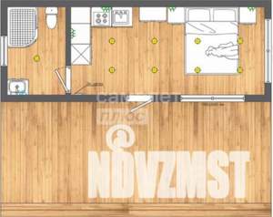 Дом 55м&sup2;, 1-этажный, участок 10 сот.  