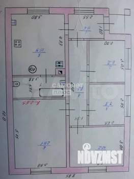 Дом 96м&sup2;, 1-этажный, участок 7 сот.  