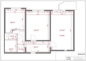 2-к квартира, на длительный срок, 47м2, 5/10 этаж