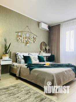 1-к квартира, посуточно, 40м2, 9/17 этаж