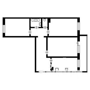 3-к квартира, на длительный срок, 70м2, 2/3 этаж