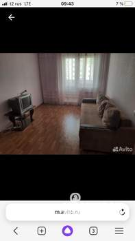 1-к квартира, на длительный срок, 36м2, 12/17 этаж