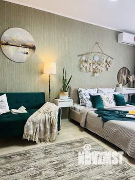 1-к квартира, посуточно, 40м2, 9/17 этаж