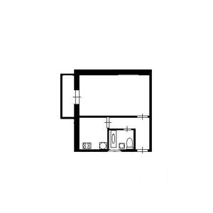 1-к квартира, на длительный срок, 34м2, 2/9 этаж