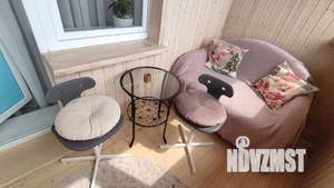 1-к квартира, посуточно, 42м2, 10/11 этаж