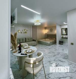 Студия квартира, посуточно, 36м2, 6/9 этаж