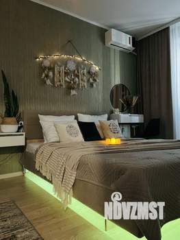 1-к квартира, посуточно, 40м2, 9/17 этаж