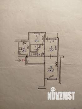 3-к квартира, вторичка, 60м2, 3/10 этаж