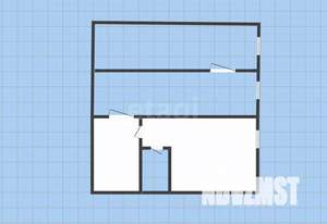 2-к квартира, вторичка, 37м2, 1/3 этаж
