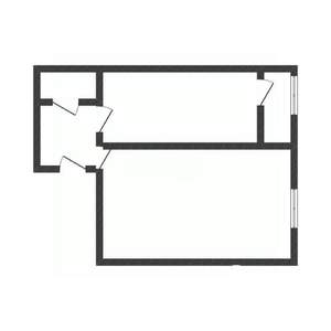 1-к квартира, вторичка, 52м2, 1/10 этаж