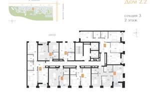 3-к квартира, вторичка, 84м2, 2/16 этаж