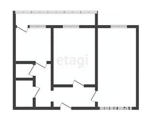 2-к квартира, вторичка, 57м2, 10/10 этаж
