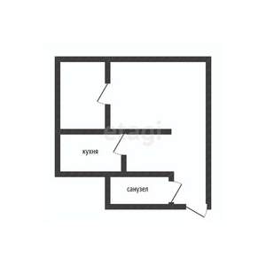 2-к квартира, вторичка, 31м2, 3/3 этаж