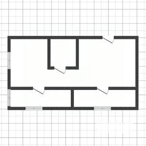 2-к квартира, вторичка, 50м2, 1/2 этаж