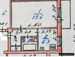 1-к квартира, вторичка, 32м2, 1/5 этаж