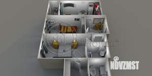 2-к квартира, вторичка, 65м2, 13/18 этаж