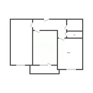 2-к квартира, сданный дом, 56м2, 9/10 этаж