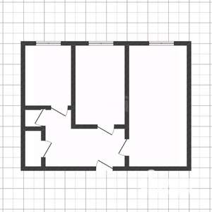 2-к квартира, вторичка, 43м2, 4/4 этаж
