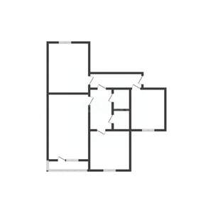 3-к квартира, вторичка, 60м2, 2/9 этаж